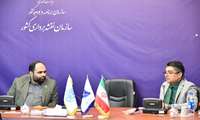 دیدار رئیس کمیته منابع انسانی و توسعه پایدار سازمان همکاری‌ اقتصادی (اکو) با ریاست سازمان نقشه‌برداری کشور
