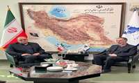 دیدار معاون پشتیبانی و توسعه دانشگاه اصفهان با رئیس سازمان نقشه برداری کشور