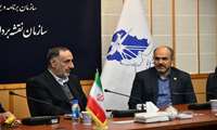 دیدار رئیس سازمان جغرافیایی نیروهای مسلح با رئیس جدید سازمان نقشه‌برداری کشور